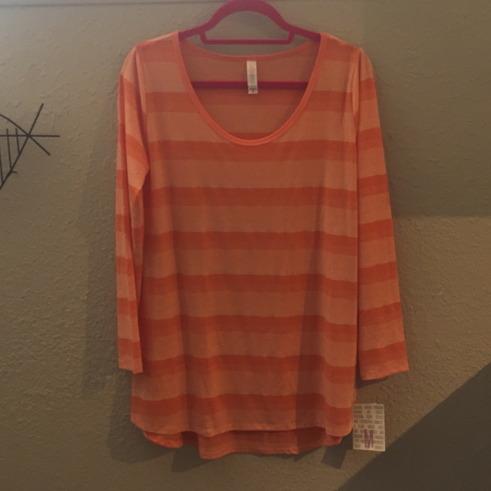 NWT Medium LuLaRoe Orange Lynnae